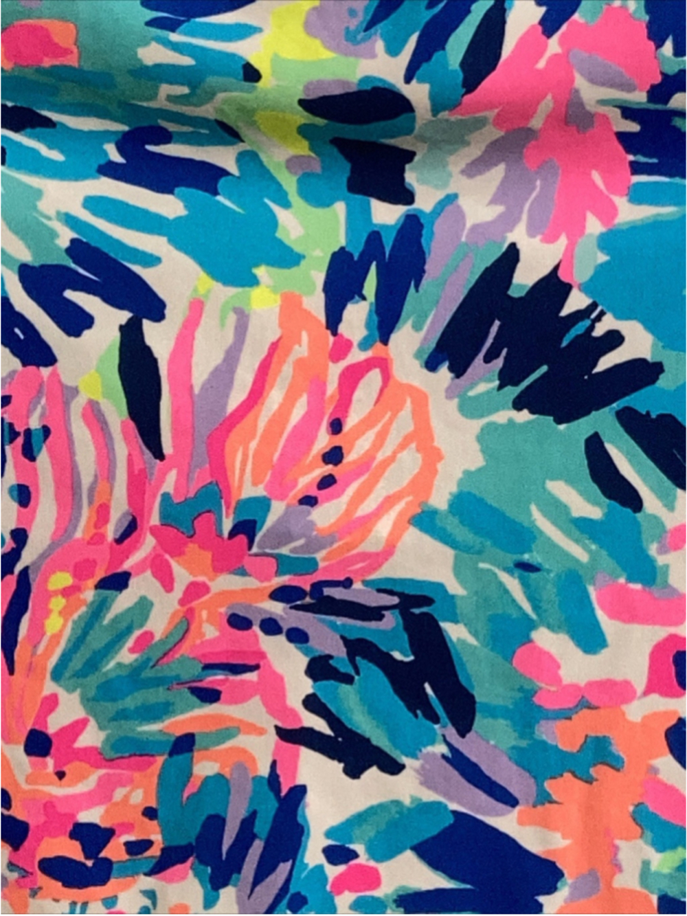 Lilly Pulitzer Luxetics Mini Sydney Rashguard Swim Top Jacket UPF Girl’s 8-10 L - Picture 11 of 15